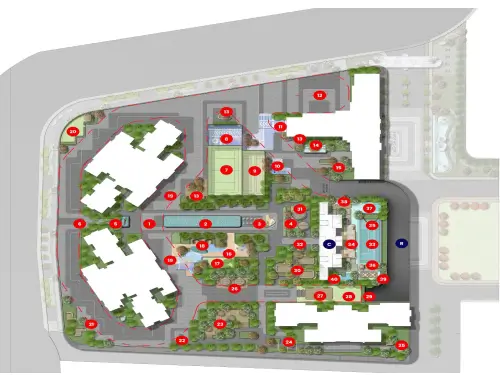 BPTP Amstoria Verti-Greens floorplan